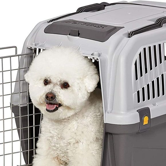 MidWest Homes for Pets Skudo Plastic Carrier, 27-Inch Ideal - Picture 2 of 2